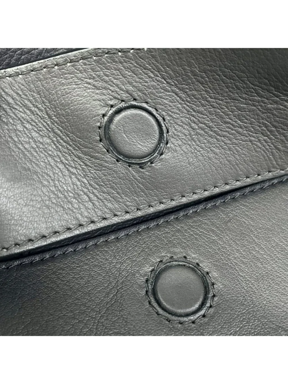 Balenciaga Tote Paper A6 Dark Gray Leather